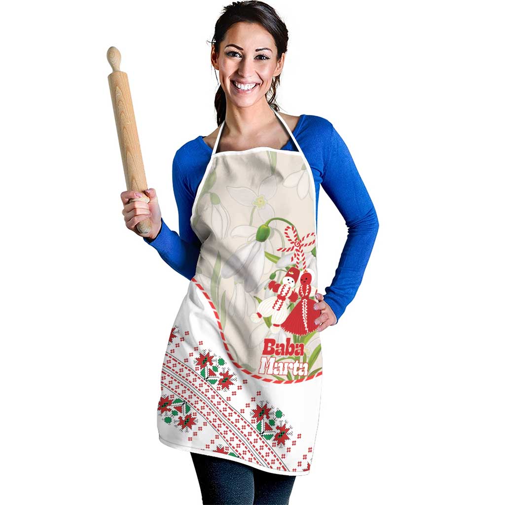 Baba Marta Bulgaria Apron Martenitsa Snowdrop Shevitsa Folk Pattern