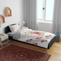 Baba Marta Bulgaria Bedding Set Martenitsa Snowdrop Shevitsa Folk Pattern