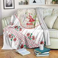 Baba Marta Bulgaria Blanket Martenitsa Snowdrop Shevitsa Folk Pattern