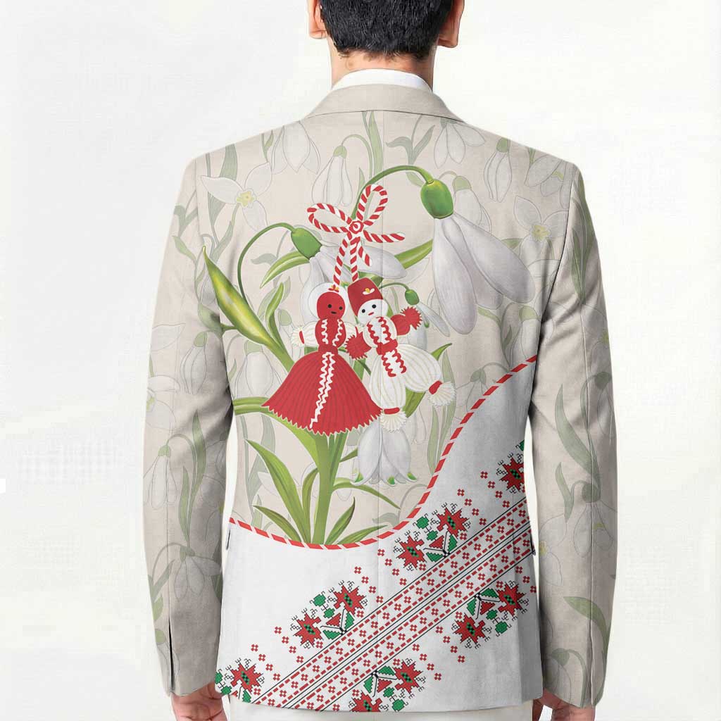 Baba Marta Bulgaria Blazer Martenitsa Snowdrop Shevitsa Folk Pattern