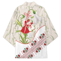 Baba Marta Bulgaria Kimono Martenitsa Snowdrop Shevitsa Folk Pattern