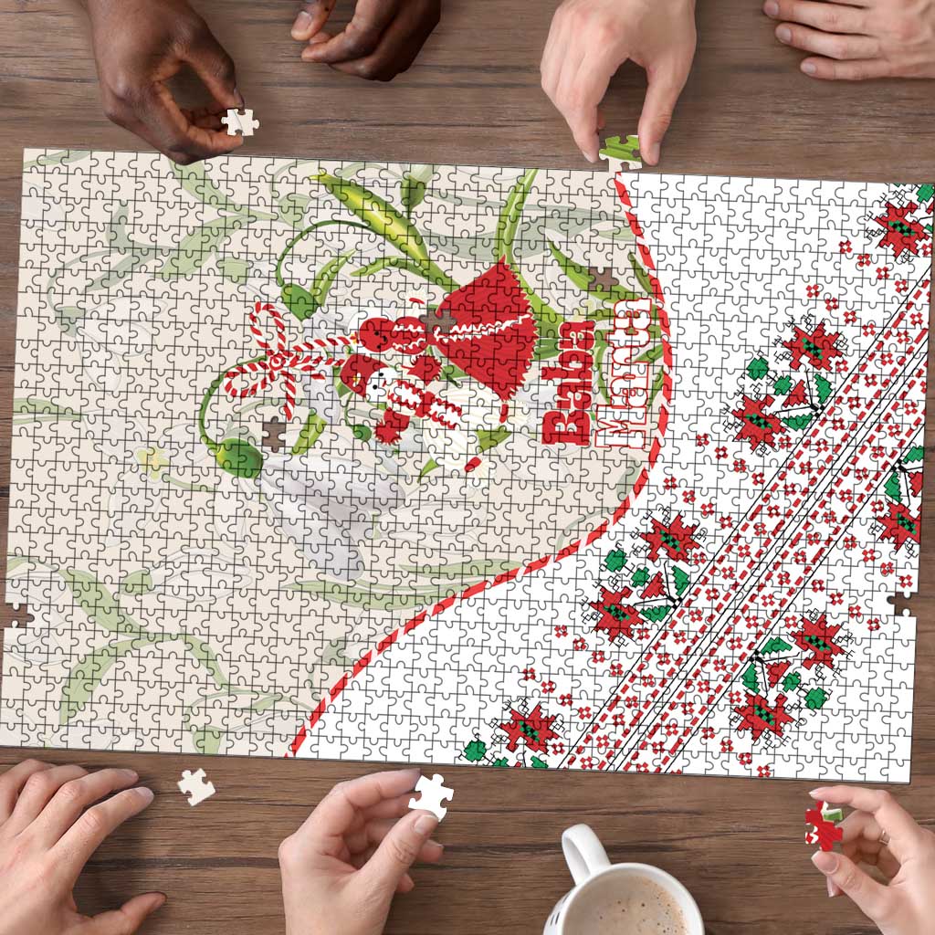 Baba Marta Bulgaria Puzzle Martenitsa Snowdrop Shevitsa Folk Pattern
