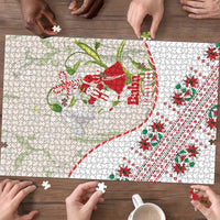 Baba Marta Bulgaria Puzzle Martenitsa Snowdrop Shevitsa Folk Pattern