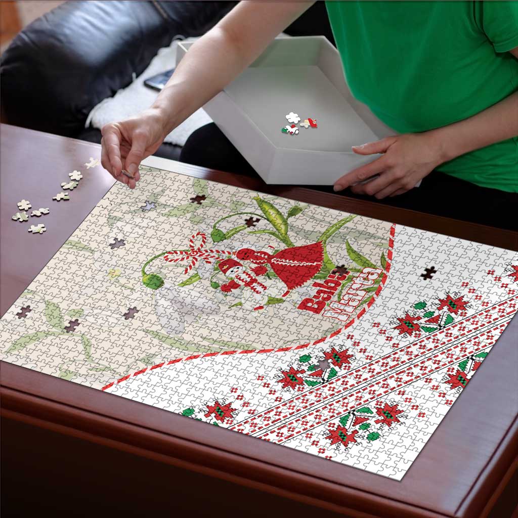 Baba Marta Bulgaria Puzzle Martenitsa Snowdrop Shevitsa Folk Pattern