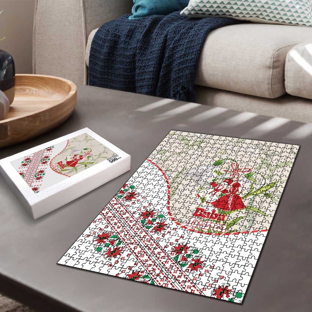 Baba Marta Bulgaria Puzzle Martenitsa Snowdrop Shevitsa Folk Pattern