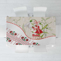 Baba Marta Bulgaria Tablecloth Martenitsa Snowdrop Shevitsa Folk Pattern