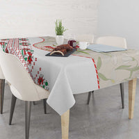 Baba Marta Bulgaria Tablecloth Martenitsa Snowdrop Shevitsa Folk Pattern