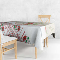 Baba Marta Bulgaria Tablecloth Martenitsa Snowdrop Shevitsa Folk Pattern