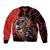 Canada National Aboriginal Day Bomber Jacket Indigenous Peoples Inuksuit With Dreamcatcher - Wonder Print Shop