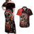 Canada National Aboriginal Day Couples Matching Off Shoulder Maxi Dress and Hawaiian Shirt Indigenous Peoples Inuksuit With Dreamcatcher - Wonder Print Shop