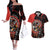 Canada National Aboriginal Day Couples Matching Off The Shoulder Long Sleeve Dress and Hawaiian Shirt Indigenous Peoples Inuksuit With Dreamcatcher - Wonder Print Shop