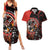 Canada National Aboriginal Day Couples Matching Summer Maxi Dress and Hawaiian Shirt Indigenous Peoples Inuksuit With Dreamcatcher - Wonder Print Shop