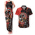 Canada National Aboriginal Day Couples Matching Tank Maxi Dress and Hawaiian Shirt Indigenous Peoples Inuksuit With Dreamcatcher - Wonder Print Shop