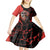 Canada National Aboriginal Day Kid Short Sleeve Dress Indigenous Peoples Inuksuit With Dreamcatcher - Wonder Print Shop