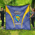 Custom Bosnia and Herzegovina Football Quilt Come On Zmajevi