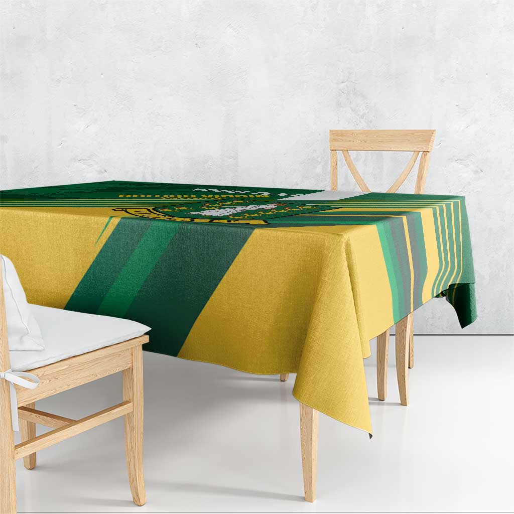 Custom British Virgin Islands Football Tablecloth Come On Nature Boys