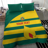 Custom Grenada Football Bedding Set Go Spice Boys Green Version