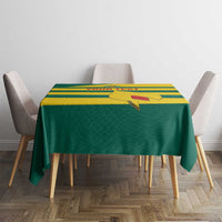 Custom Grenada Football Tablecloth Go Spice Boys Green Version