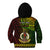 Polynesian Pride Father Day Vanuatu Kid Hoodie I Love You Dad Reggae Version - Wonder Print Shop