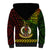 Polynesian Pride Father Day Vanuatu Sherpa Hoodie I Love You Dad Reggae Version - Wonder Print Shop