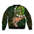 Polynesian Pride Father Day Cook Islands Bomber Jacket I Love You Dad Kuki Airani Turtle Pattern - Wonder Print Shop