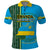 1 July Independence Day Rwanda Polo Shirt African Imigongo Happy 61st Anniversary - Wonder Print Shop