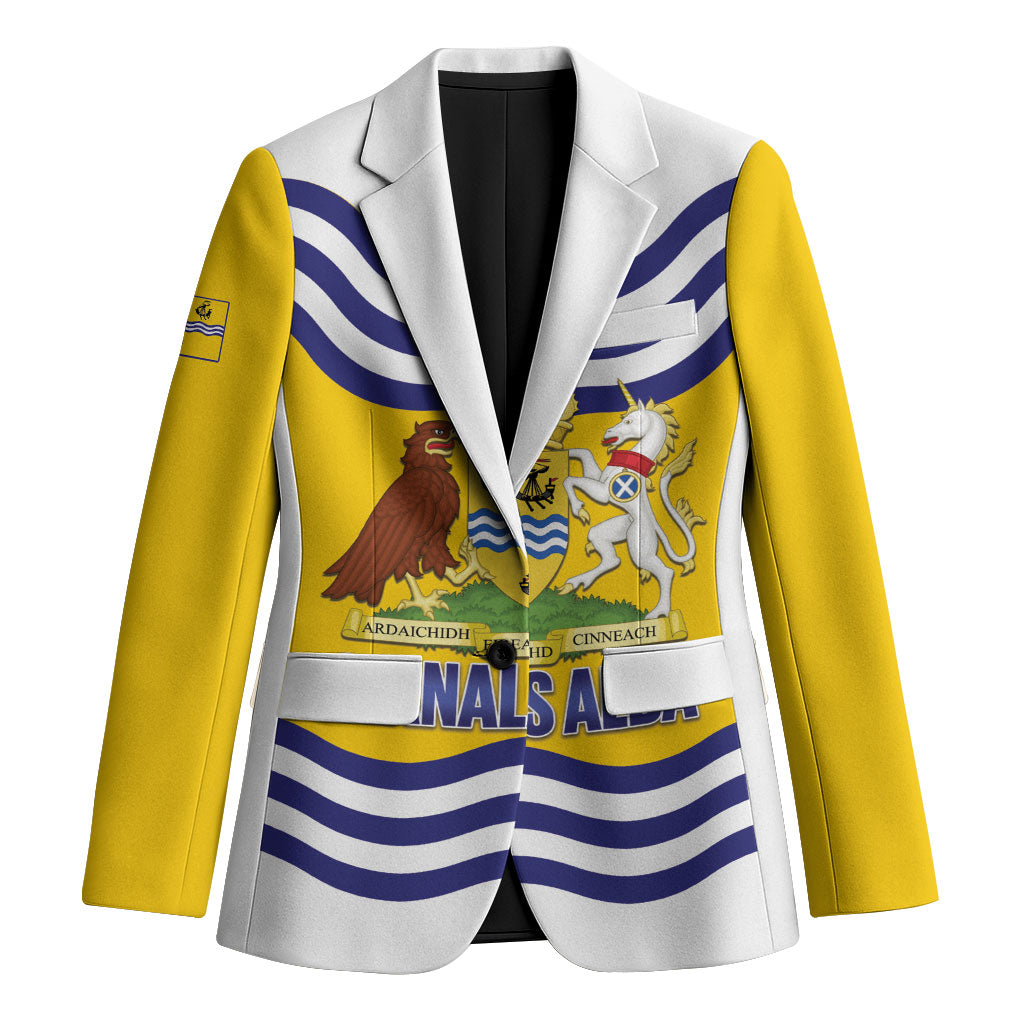 Cianalas Alba Outer Hebrides Blazer Scotland Western Isles Flag Color
