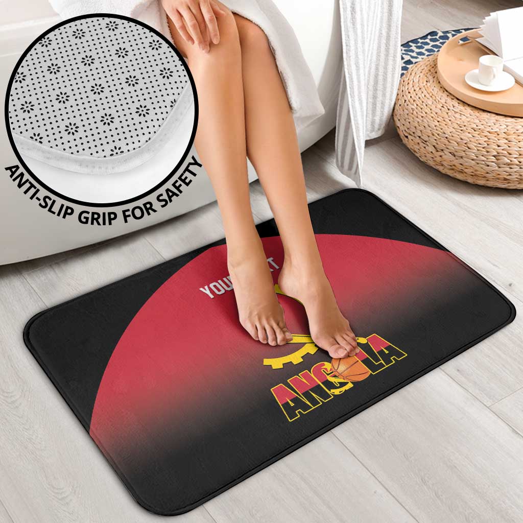 Angola Basketball Custom Bathroom Set Go Champions Angolan - Wonder Print Shop