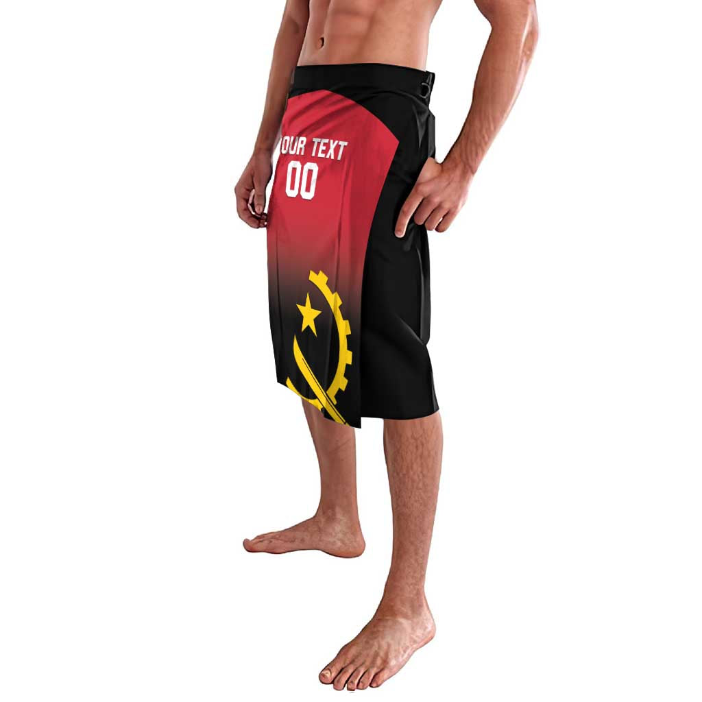 Angola Basketball Custom Lavalava Go Champions Angolan - Wonder Print Shop