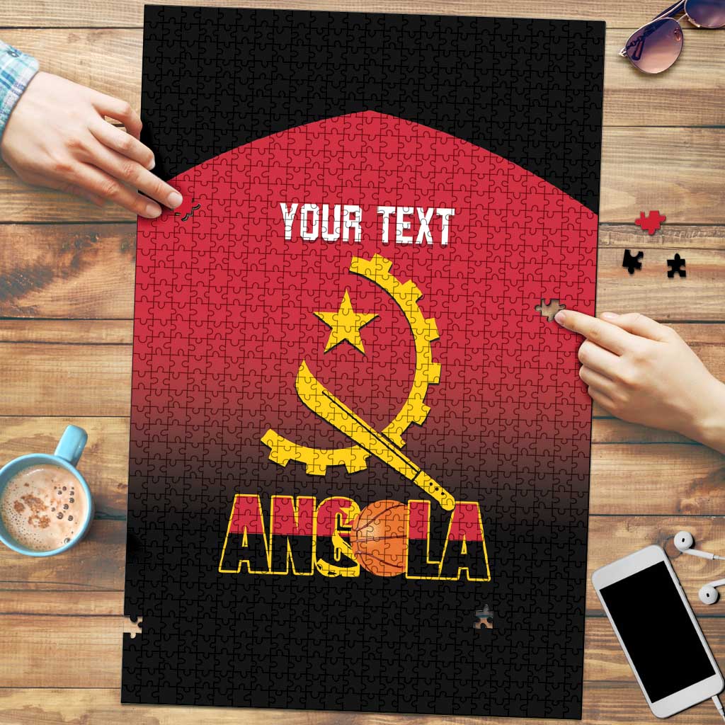 Angola Basketball Custom Puzzle Go Champions Angolan - Wonder Print Shop