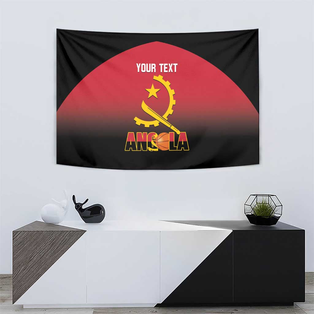 Angola Basketball Custom Tapestry Go Champions Angolan - Wonder Print Shop