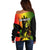 Jamaica Legend Bob Off Shoulder Sweater The King Of Reggae - Wonder Print Shop