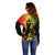 Jamaica Legend Bob Off Shoulder Sweater The King Of Reggae - Wonder Print Shop