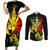 jamaica-bob-marley-couples-matching-short-sleeve-bodycon-dress-and-long-sleeve-button-shirts-lion-with-cannabis-leaf-pattern