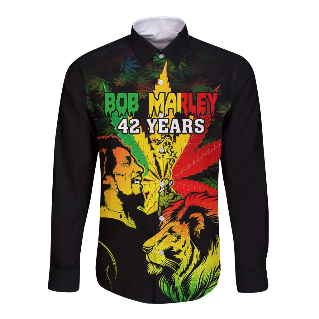 jamaica-bob-marley-long-sleeve-button-shirt-lion-with-cannabis-leaf-pattern