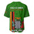 Zambia Independence Day Baseball Jersey Happy 59th Anniversary Kente Pattern - Wonder Print Shop