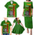 Zambia Independence Day Family Matching Puletasi Dress and Hawaiian Shirt Happy 59th Anniversary Kente Pattern - Wonder Print Shop