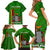 Zambia Independence Day Family Matching Short Sleeve Bodycon Dress and Hawaiian Shirt Happy 59th Anniversary Kente Pattern - Wonder Print Shop