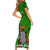 Zambia Independence Day Family Matching Short Sleeve Bodycon Dress and Hawaiian Shirt Happy 59th Anniversary Kente Pattern - Wonder Print Shop