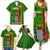 Zambia Independence Day Family Matching Summer Maxi Dress and Hawaiian Shirt Happy 59th Anniversary Kente Pattern - Wonder Print Shop