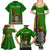 Zambia Independence Day Family Matching Summer Maxi Dress and Hawaiian Shirt Happy 59th Anniversary Kente Pattern - Wonder Print Shop