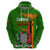 Zambia Independence Day Hoodie Happy 59th Anniversary Kente Pattern - Wonder Print Shop