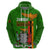 Zambia Independence Day Hoodie Happy 59th Anniversary Kente Pattern - Wonder Print Shop