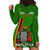 Zambia Independence Day Hoodie Dress Happy 59th Anniversary Kente Pattern - Wonder Print Shop