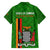 Zambia Independence Day Kid Hawaiian Shirt Happy 59th Anniversary Kente Pattern - Wonder Print Shop