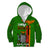 Zambia Independence Day Kid Hoodie Happy 59th Anniversary Kente Pattern - Wonder Print Shop