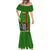 Zambia Independence Day Mermaid Dress Happy 59th Anniversary Kente Pattern - Wonder Print Shop