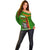 Zambia Independence Day Off Shoulder Sweater Happy 59th Anniversary Kente Pattern - Wonder Print Shop