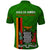 Zambia Independence Day Polo Shirt Happy 59th Anniversary Kente Pattern - Wonder Print Shop