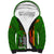 Zambia Independence Day Sherpa Hoodie Happy 59th Anniversary Kente Pattern - Wonder Print Shop